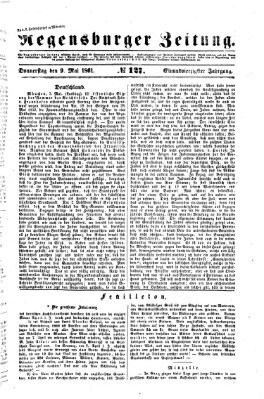 Regensburger Zeitung Donnerstag 9. Mai 1861