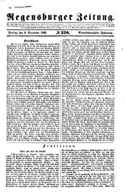 Regensburger Zeitung Freitag 6. Dezember 1861