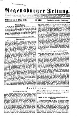 Regensburger Zeitung Mittwoch 5. März 1862