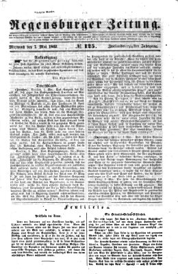 Regensburger Zeitung Mittwoch 7. Mai 1862