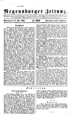 Regensburger Zeitung Sonntag 11. Mai 1862