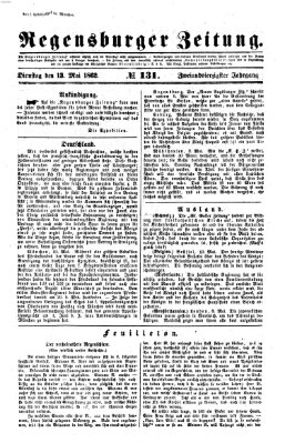 Regensburger Zeitung Dienstag 13. Mai 1862