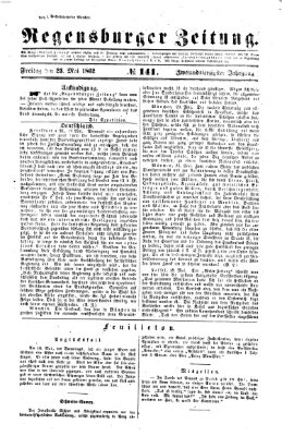 Regensburger Zeitung Freitag 23. Mai 1862