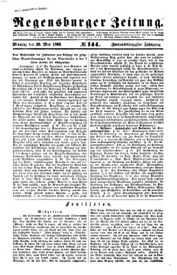 Regensburger Zeitung Montag 26. Mai 1862