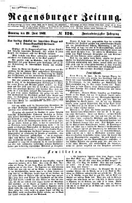 Regensburger Zeitung Sonntag 29. Juni 1862