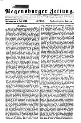 Regensburger Zeitung Mittwoch 9. Juli 1862