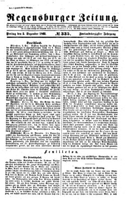 Regensburger Zeitung Freitag 5. Dezember 1862