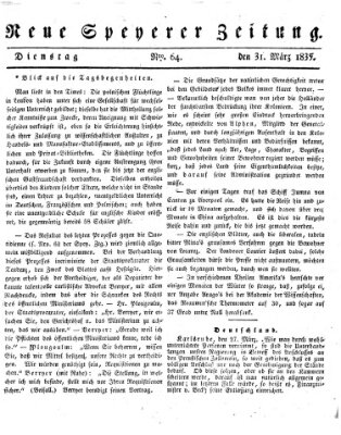 Neue Speyerer Zeitung Dienstag 31. März 1835