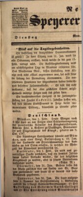 Neue Speyerer Zeitung Dienstag 5. Februar 1839