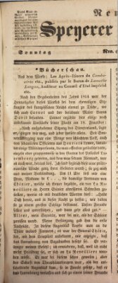 Neue Speyerer Zeitung Sonntag 24. März 1839