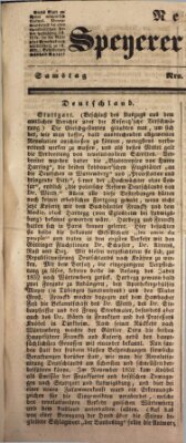 Neue Speyerer Zeitung Samstag 13. April 1839