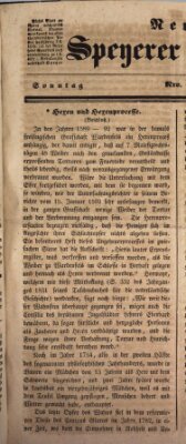 Neue Speyerer Zeitung Sonntag 14. April 1839