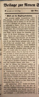 Neue Speyerer Zeitung Donnerstag 16. Mai 1839