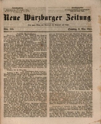 Neue Würzburger Zeitung Sonntag 9. Mai 1841