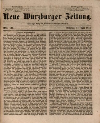 Neue Würzburger Zeitung Dienstag 11. Mai 1841