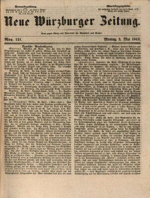 Neue Würzburger Zeitung Montag 2. Mai 1842