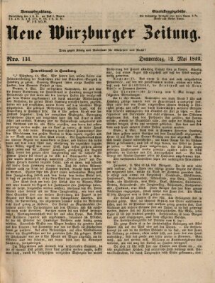 Neue Würzburger Zeitung Donnerstag 12. Mai 1842