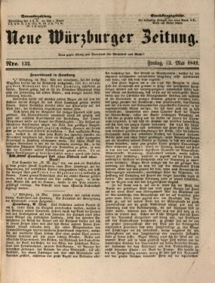 Neue Würzburger Zeitung Freitag 13. Mai 1842