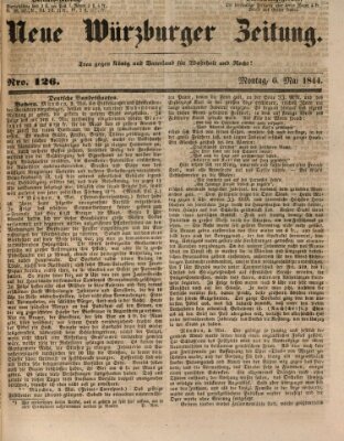 Neue Würzburger Zeitung Montag 6. Mai 1844