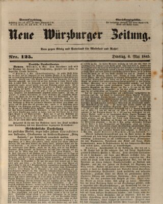 Neue Würzburger Zeitung Dienstag 6. Mai 1845