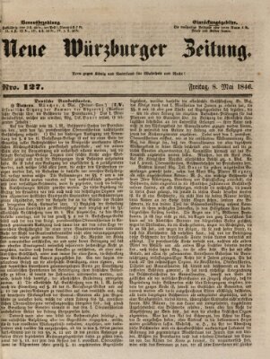 Neue Würzburger Zeitung Freitag 8. Mai 1846