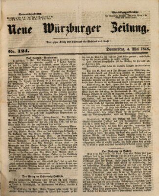 Neue Würzburger Zeitung Donnerstag 4. Mai 1848