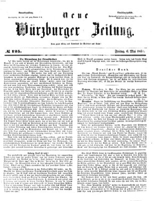 Neue Würzburger Zeitung Freitag 6. Mai 1853