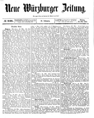 Neue Würzburger Zeitung Montag 22. Mai 1854