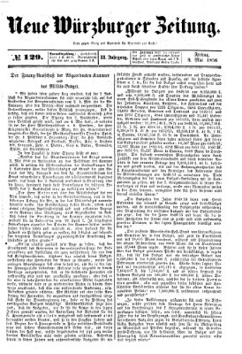 Neue Würzburger Zeitung Freitag 9. Mai 1856