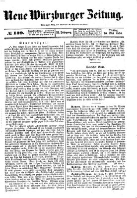 Neue Würzburger Zeitung Dienstag 20. Mai 1856