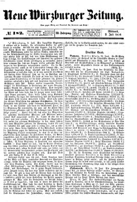 Neue Würzburger Zeitung Mittwoch 2. Juli 1856