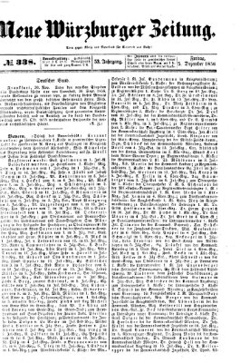 Neue Würzburger Zeitung Freitag 5. Dezember 1856