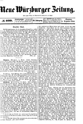 Neue Würzburger Zeitung Samstag 6. Dezember 1856