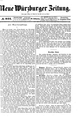 Neue Würzburger Zeitung Donnerstag 11. Dezember 1856