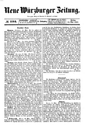 Neue Würzburger Zeitung Freitag 15. Mai 1857