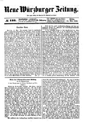 Neue Würzburger Zeitung Freitag 14. Mai 1858