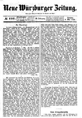 Neue Würzburger Zeitung Sonntag 8. Mai 1859