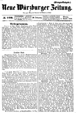 Neue Würzburger Zeitung Montag 5. September 1859