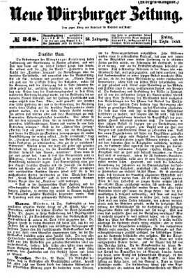 Neue Würzburger Zeitung Freitag 16. Dezember 1859