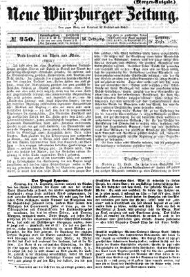 Neue Würzburger Zeitung Sonntag 18. Dezember 1859