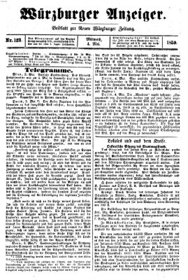 Würzburger Anzeiger (Neue Würzburger Zeitung) Mittwoch 4. Mai 1859