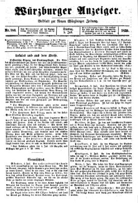 Würzburger Anzeiger (Neue Würzburger Zeitung) Dienstag 5. Juli 1859