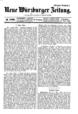 Neue Würzburger Zeitung Donnerstag 10. Mai 1860