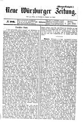 Neue Würzburger Zeitung Freitag 6. Juli 1860