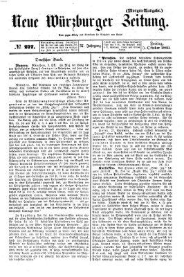 Neue Würzburger Zeitung Freitag 5. Oktober 1860