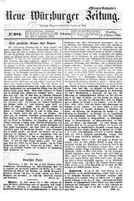 Neue Würzburger Zeitung Dienstag 9. Oktober 1860