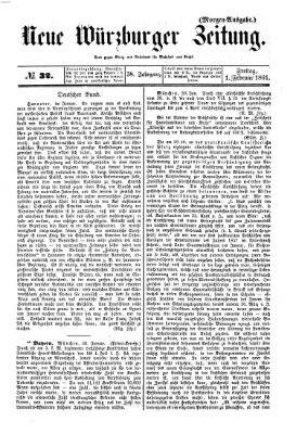 Neue Würzburger Zeitung Freitag 1. Februar 1861