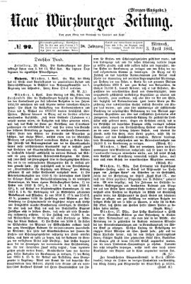 Neue Würzburger Zeitung Mittwoch 3. April 1861