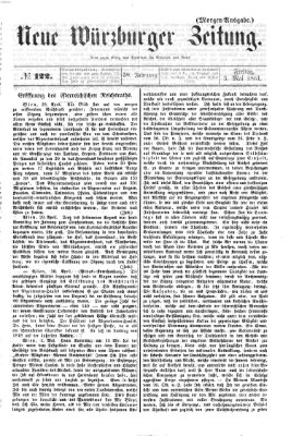 Neue Würzburger Zeitung Freitag 3. Mai 1861