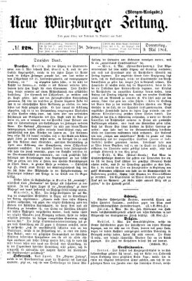 Neue Würzburger Zeitung Donnerstag 9. Mai 1861